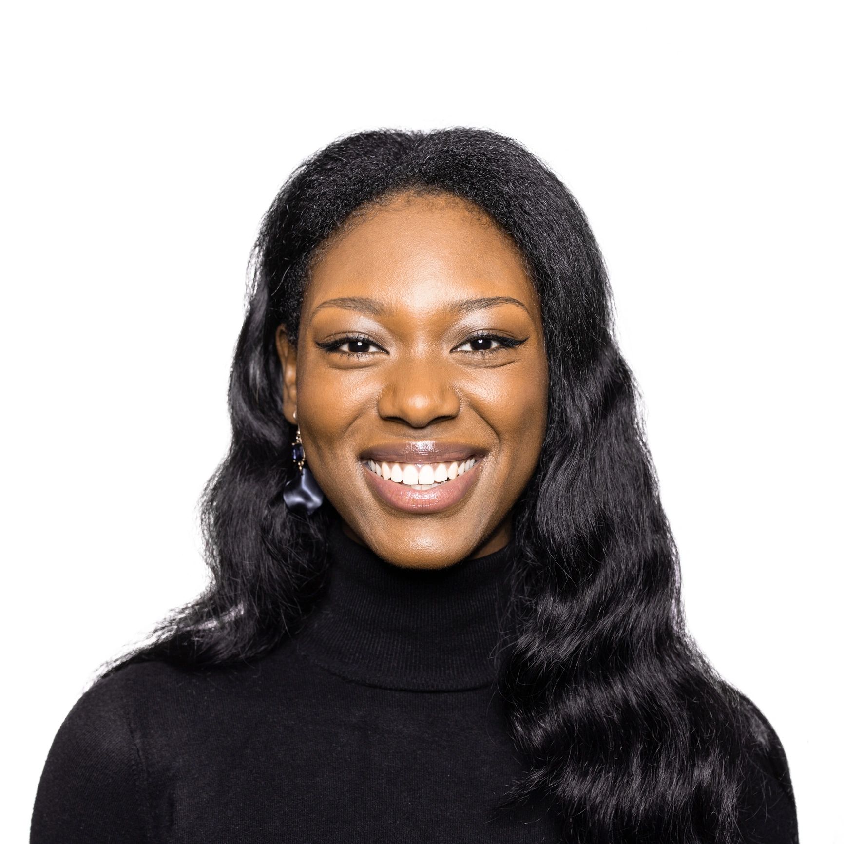 Portrait of a smiling woman (testimonial avatar)